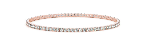 14K Rose Gold 1 3/4 ct tw Fashion Diamond Bracelet