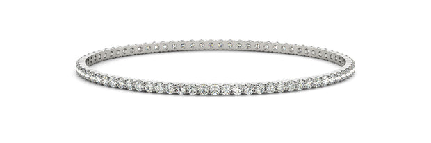 14K White Gold 1 3/4 ct tw Fashion Diamond Bracelet