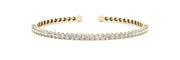 14K Yellow Gold 1 ct tw Fashion Diamond Bracelet