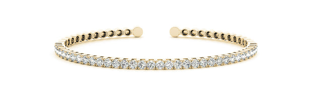 14K Yellow Gold 1 ct tw Fashion Diamond Bracelet