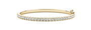 14K Yellow Gold 1 1/6 ct tw Fashion Diamond Bracelet