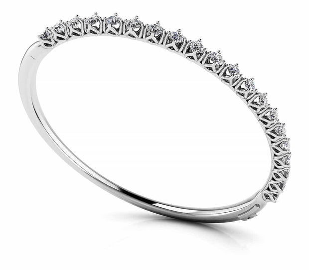 Platinum 1 3/8 ct tw Fashion Diamond Bracelet