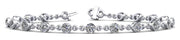 14K White Gold 7/8 ct tw Fashion Diamond Bracelet