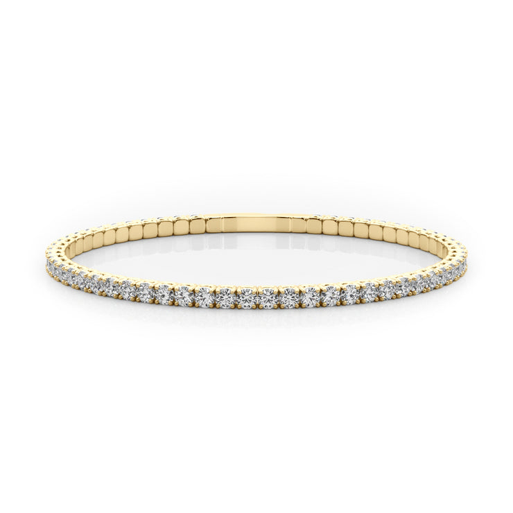 14K Yellow Gold 1 5/8 ct tw New Style Diamond Bracelet