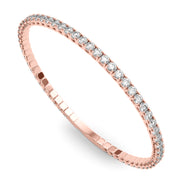 18K Rose Gold 1 5/8 ct tw New Style Diamond Bracelet
