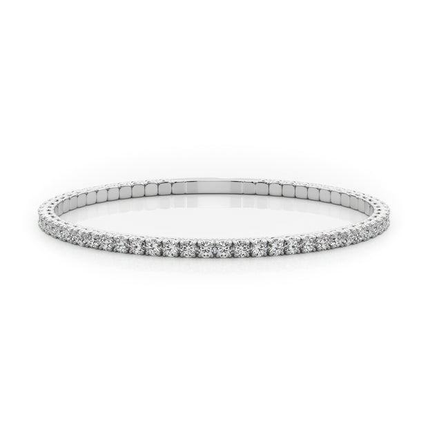 14K White Gold 1 5/8 ct tw New Style Diamond Bracelet
