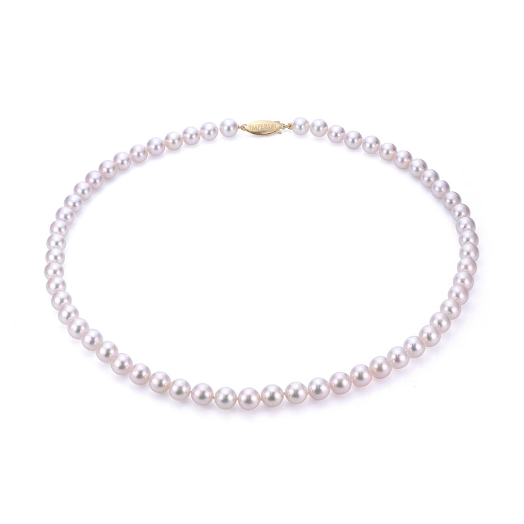 14KT Yellow Gold Akoya Necklace