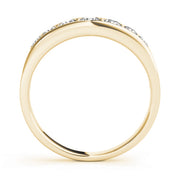 14K Yellow Gold 1 CT Diamond Wedding Band