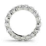 15-Stone Round Diamond Wedding Ring