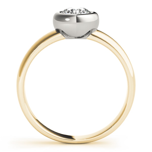 18K Yellow Gold 1 ct tw Solitaire Diamond Engagement Ring