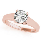18K Rose Gold 1 ct tw Solitaire Diamond Engagement Ring