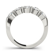 Multi-Diamond 14K Gold Wedding Ring