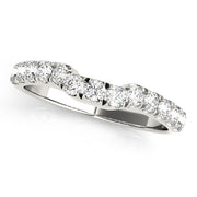 12-Diamond Round Wedding Ring