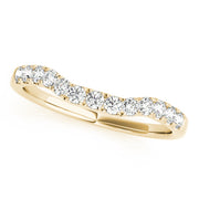 14K Yellow Gold Diamond Wedding Ring