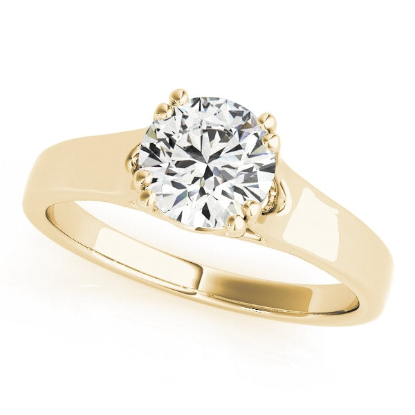 18K Yellow Gold 1 ct tw Solitaire Diamond Engagement Ring