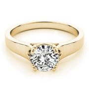 14K Yellow Gold 1 ct tw Solitaire Diamond Engagement Ring