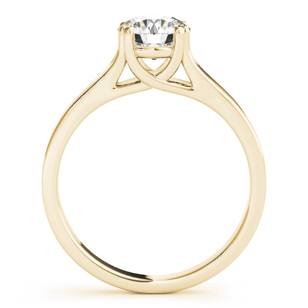 18K Yellow Gold 1 ct tw Solitaire Diamond Engagement Ring