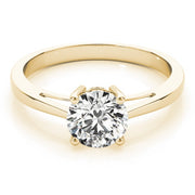 14K Yellow Gold 1 ct tw Solitaire Diamond Engagement Ring