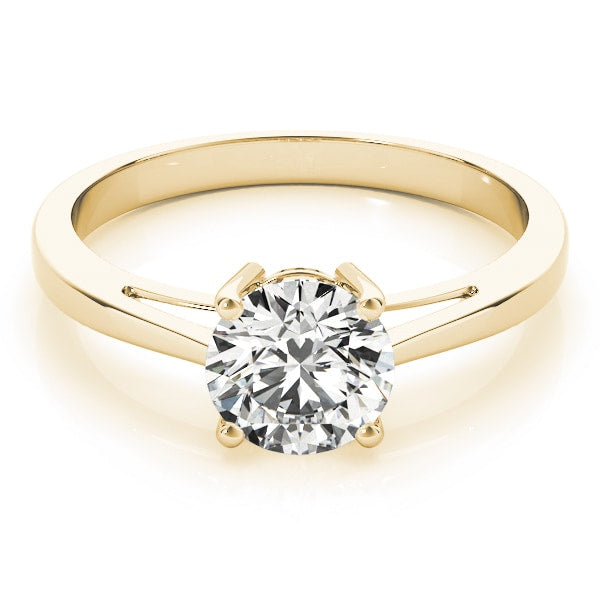 14K Yellow Gold 1 ct tw Solitaire Diamond Engagement Ring