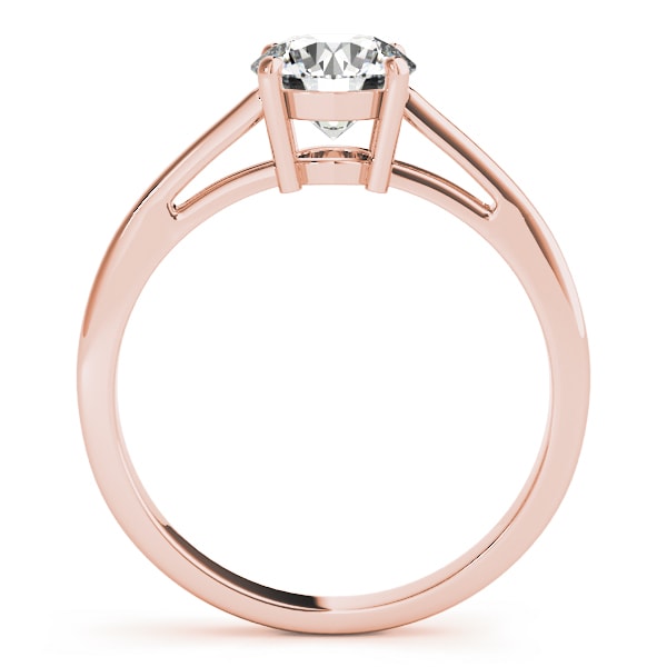 14K Rose Gold 1 ct tw Solitaire Diamond Engagement Ring