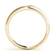14K Yellow Gold 7-Diamond Wedding Band