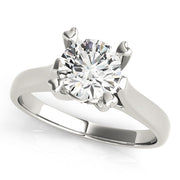 Solitaire Diamond Engagement Ring