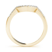 14K Yellow Gold 1/8 ct tw Diamond Wedding Ring