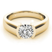 14K Yellow Gold 1 ct tw Solitaire Diamond Engagement Ring