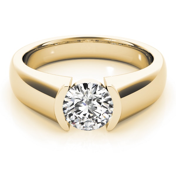 14K Yellow Gold 1 ct tw Solitaire Diamond Engagement Ring