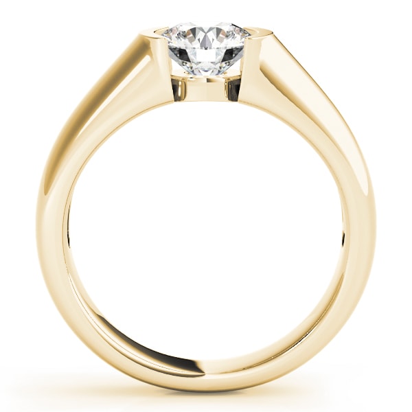 14K Yellow Gold 1 ct tw Solitaire Diamond Engagement Ring
