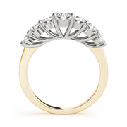 18K Yellow Gold 1 1/3 ct tw Diamond Wedding Ring