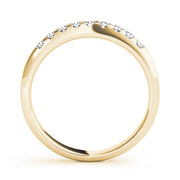 18K Yellow Gold 1 ct tw Diamond Wedding Ring