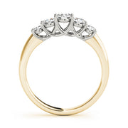 14K Yellow Gold 1 ct tw Diamond Wedding Ring