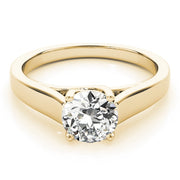 14K Yellow Gold 1 ct tw Solitaire Diamond Engagement Ring