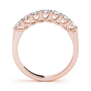 14K Rose Gold 1 ct tw Diamond Wedding Ring