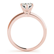 14K Rose Gold 1 ct tw Solitaire Diamond Engagement Ring