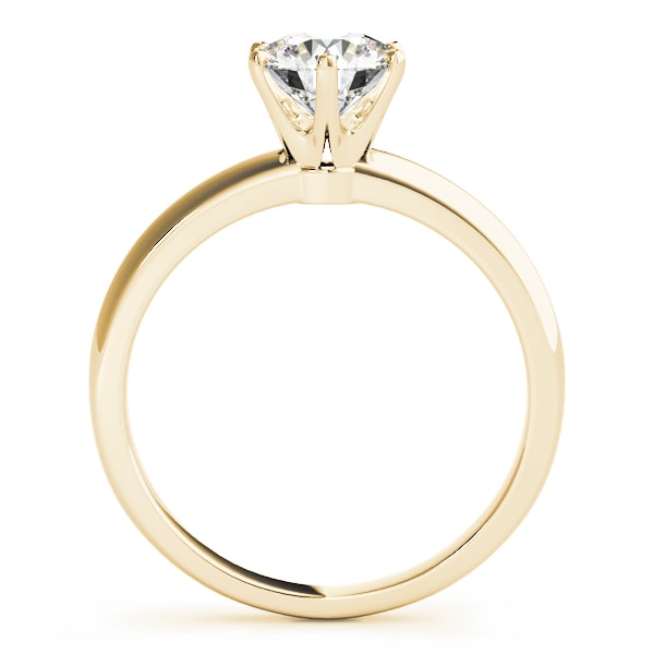 18K Yellow Gold 1 ct tw Solitaire Diamond Engagement Ring