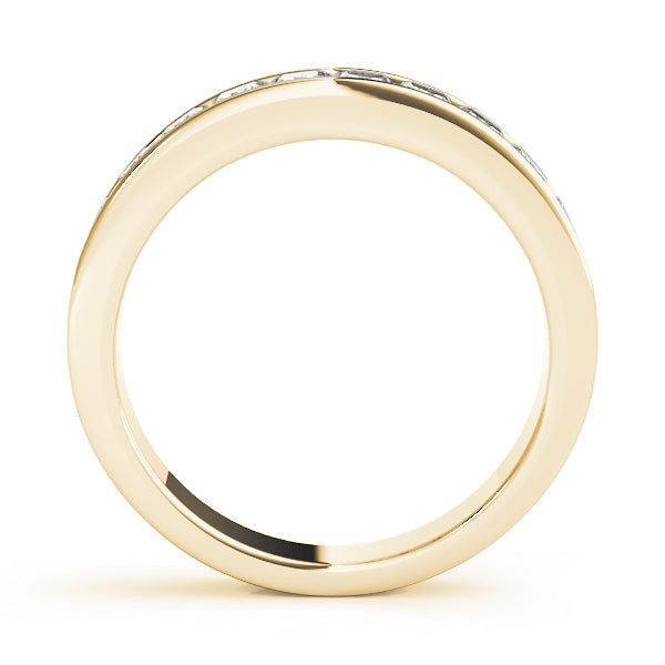 14K Yellow Gold 1 ct tw Diamond Wedding Ring