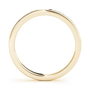18K Yellow Gold 1/10 ct tw Diamond Wedding Ring