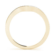 14K Yellow Gold 1/5 ct tw Diamond Wedding Ring