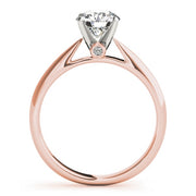 14K Rose Gold 1 ct tw Solitaire Diamond Engagement Ring