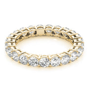 18K Yellow Gold 1 ct tw Diamond Wedding Ring