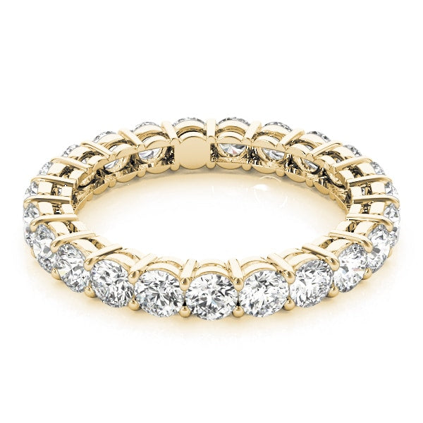18K Yellow Gold 1 ct tw Diamond Wedding Ring