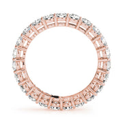 14K Rose Gold 1 ct tw Diamond Wedding Ring