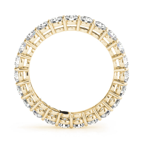 18K Yellow Gold 1 ct tw Diamond Wedding Ring