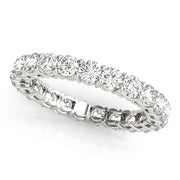 14K White Gold 1 ct tw Diamond Wedding Ring