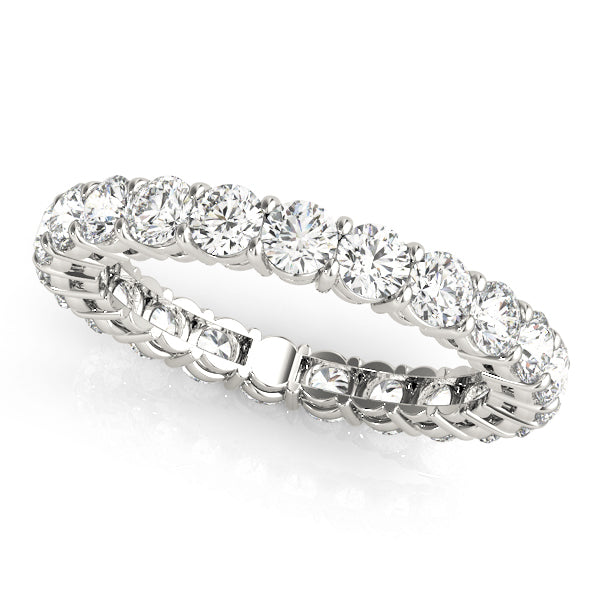 14K White Gold 1 ct tw Diamond Wedding Ring