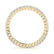 18K Yellow Gold 1/4 ct tw Diamond Wedding Ring