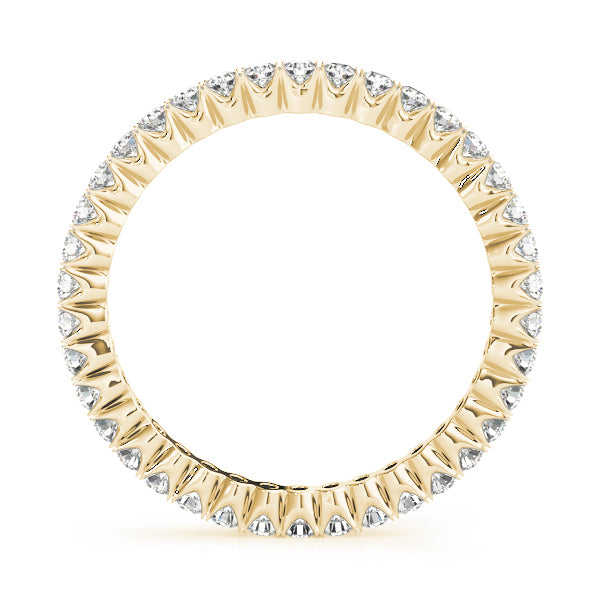 18K Yellow Gold 1/4 ct tw Diamond Wedding Ring