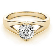 18K Yellow Gold 1 7/8 ct tw Solitaire Diamond Engagement Ring